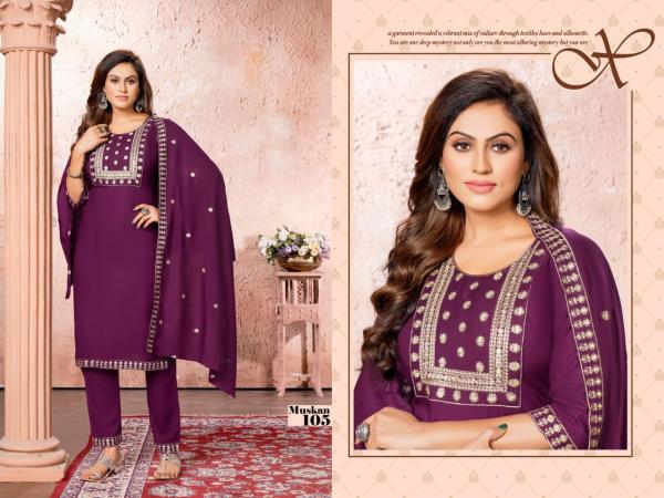 Beauty Queen Muskan 3 rayon Festive Wear Ready Made Collection